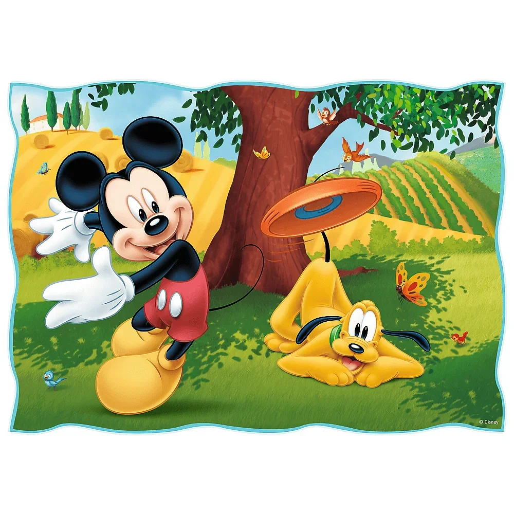 Puzzle Mickey Minnie 4 in 1 (35, 48, 54, 70 piese) - Trefl - PuzzleJoy