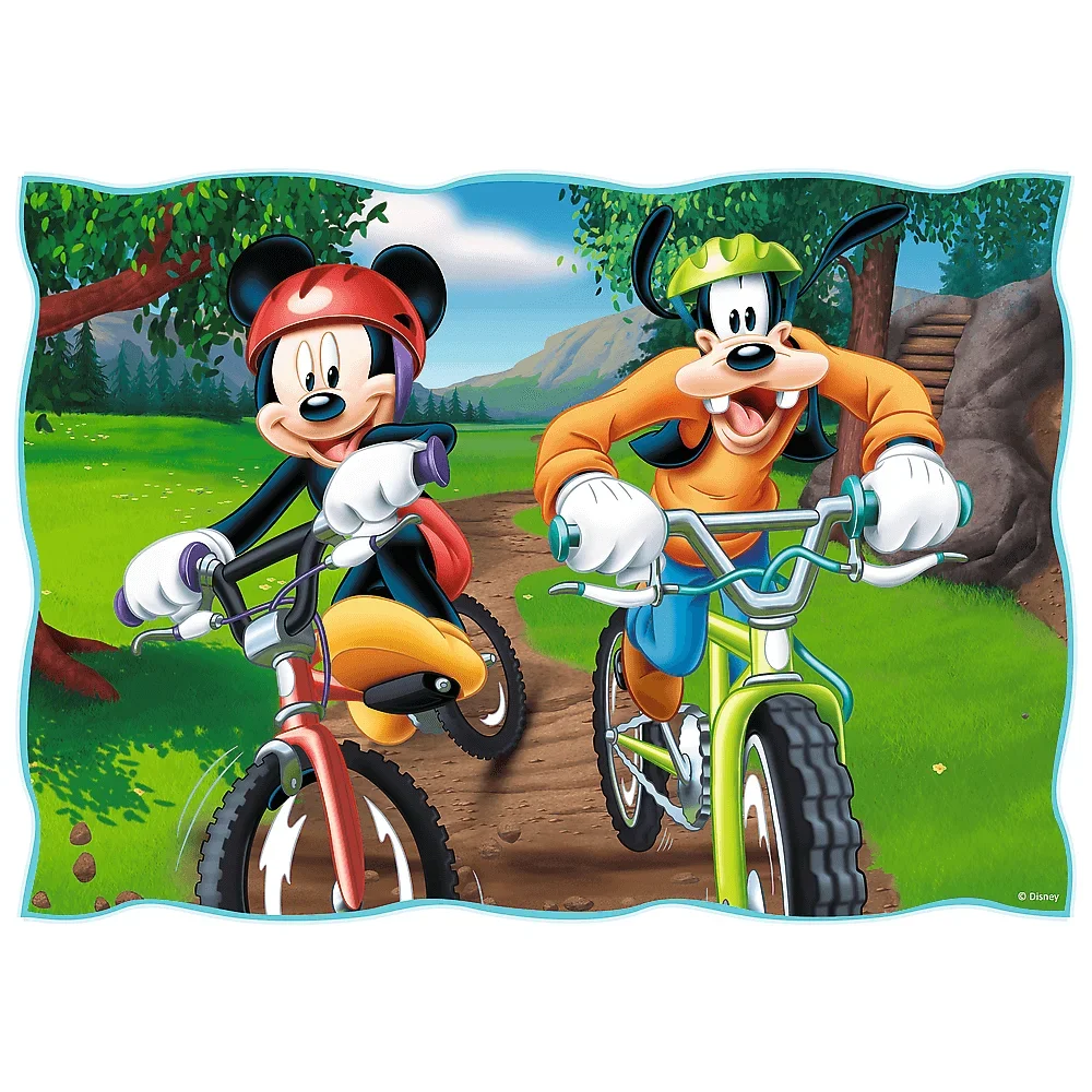 Puzzle Mickey Minnie 4 in 1 (35, 48, 54, 70 piese) - Trefl - PuzzleJoy