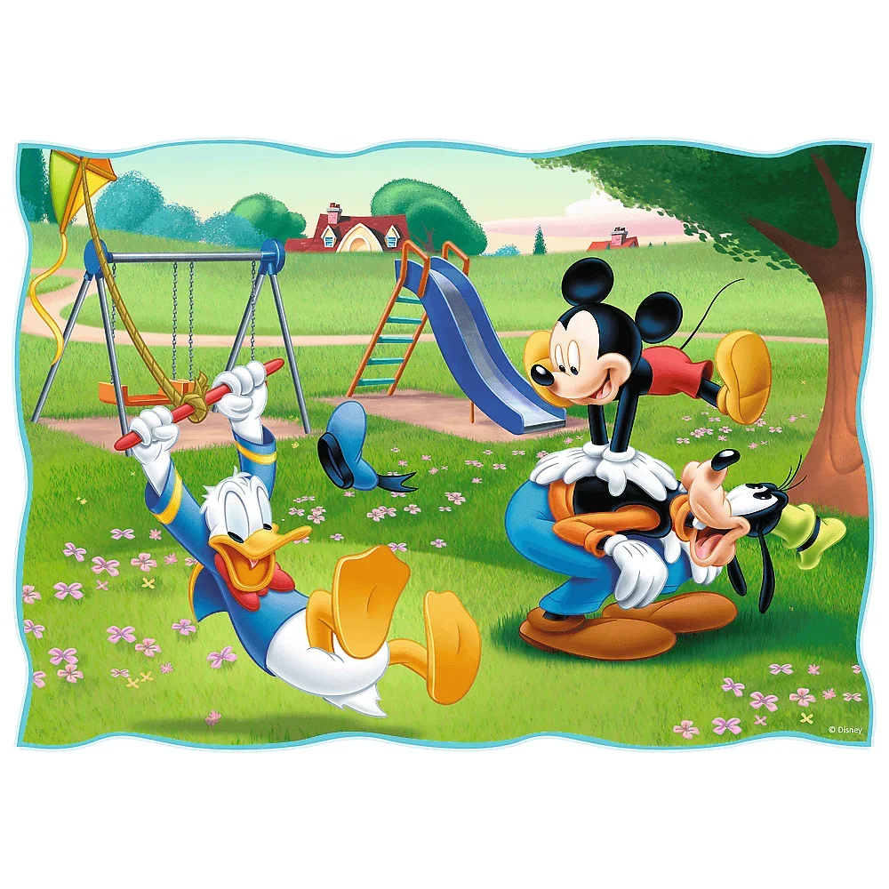 Puzzle Mickey Minnie 4 in 1 (35, 48, 54, 70 piese) - Trefl - PuzzleJoy