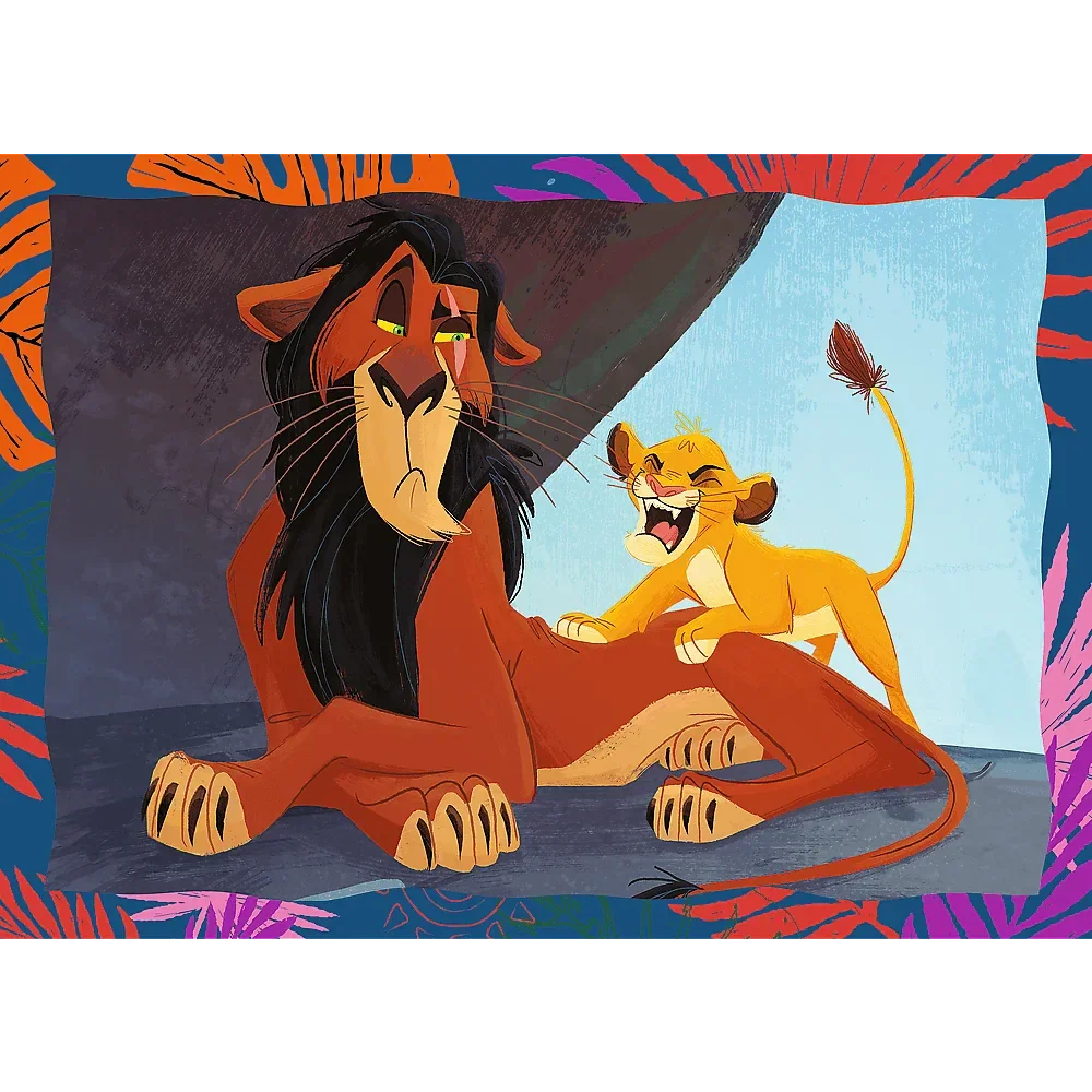 Puzzle Lion King 4 in 1 (35, 48, 54, 70 piese) - Trefl - PuzzleJoy
