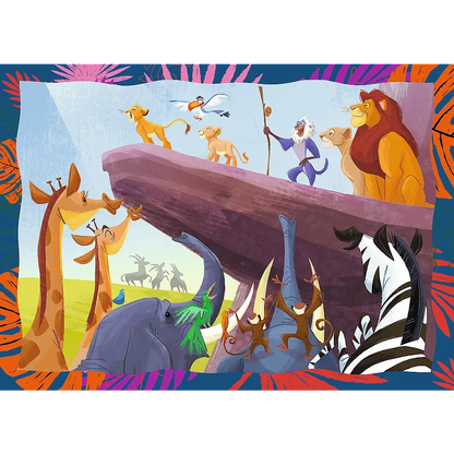 Puzzle Lion King 4 in 1 (35, 48, 54, 70 piese) - Trefl - PuzzleJoy