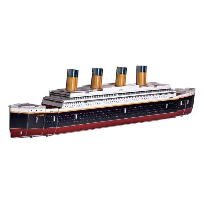 Puzzle - Constructie 3D Titanic (35 piese) - PuzzleJoy