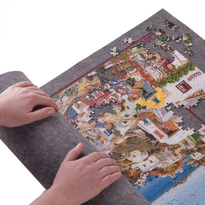 Covoras pentru Depozitarea Puzzle-ului (pana la 1500 Bucati) & Geanta - PuzzleJoy