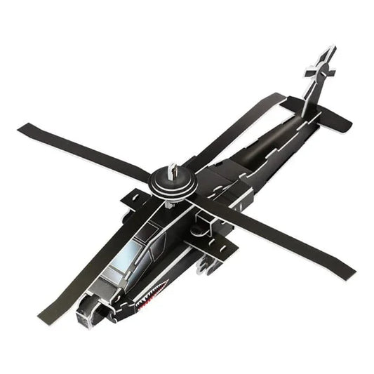 Puzzle - Constructie 3D Elicopter (30 de piese) - PuzzleJoy