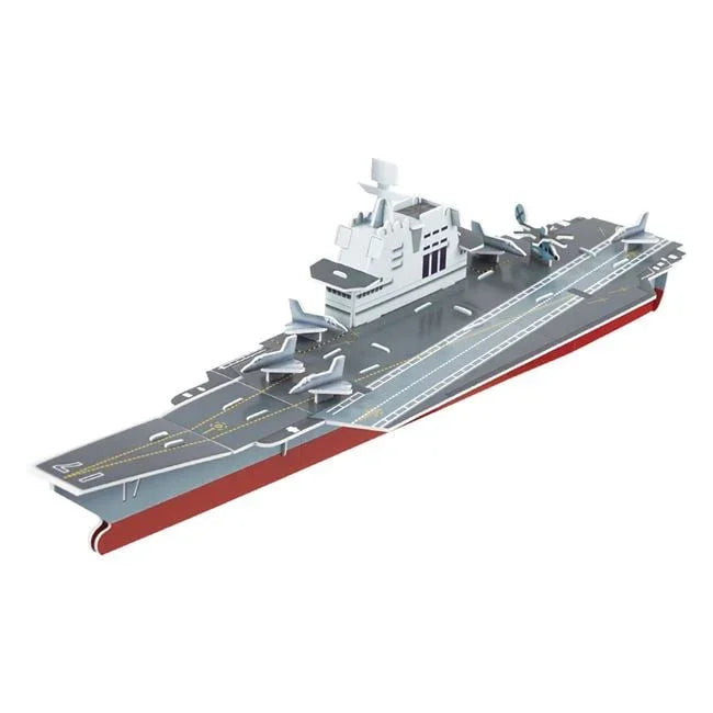 Puzzle - Constructie 3D Portavion (30 de piese) - PuzzleJoy