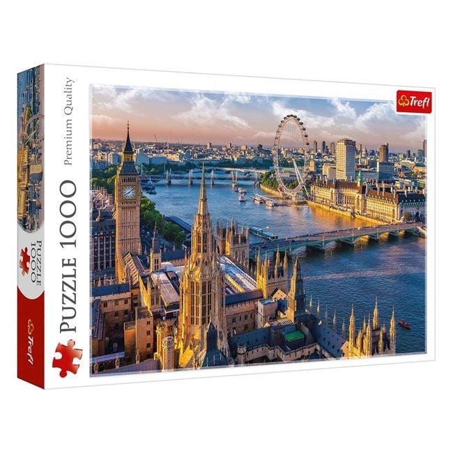 Puzzle Londra Tamisa (1000 de piese) - Trefl - PuzzleJoy