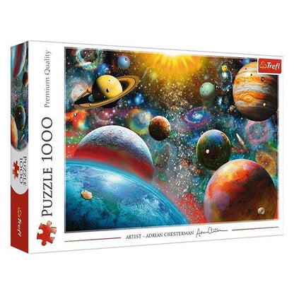 Puzzle Spatiu & Planete (1000 de piese) -Trefl - PuzzleJoy