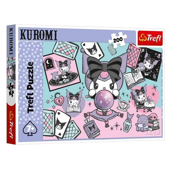Puzzle Kuromi Medium (200 de piese) - Trefl - PuzzleJoy