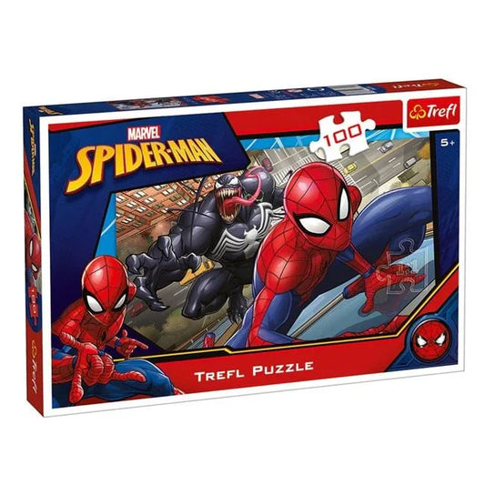 Puzzle Spiderman (100 de piese) - Trefl - PuzzleJoy