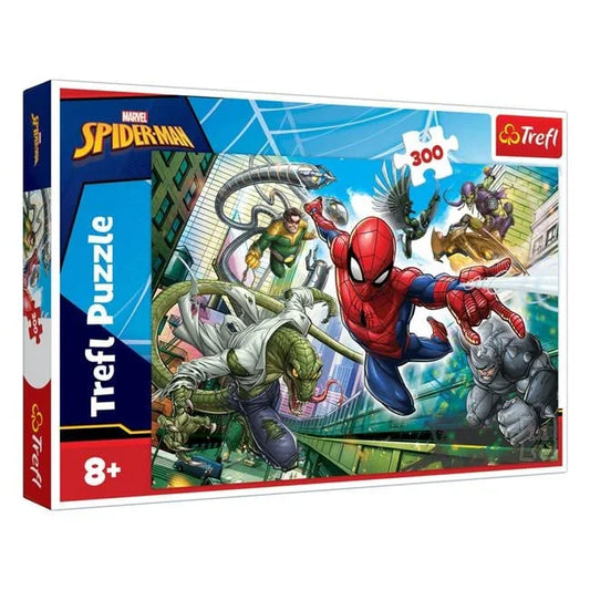 Puzzle Spiderman & Eroi (300 de Piese) - Trefl - PuzzleJoy