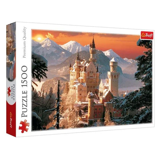 Puzzle Castel Nins Neuschwanstein Germania (1500 de Piese) - Trefl - PuzzleJoy