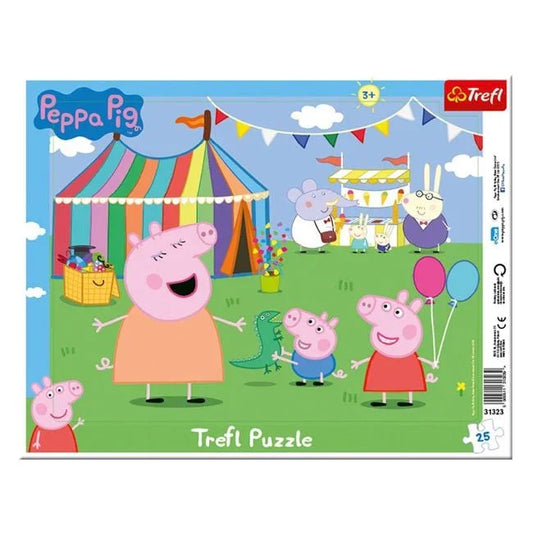 Puzzle Peppa Circ (25 de piese) - Trefl - PuzzleJoy