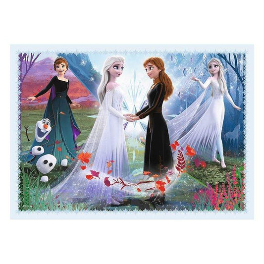 Puzzle 4 in 1 Frozen 2 (35, 48, 54, 70 piese) - Trefl - PuzzleJoy