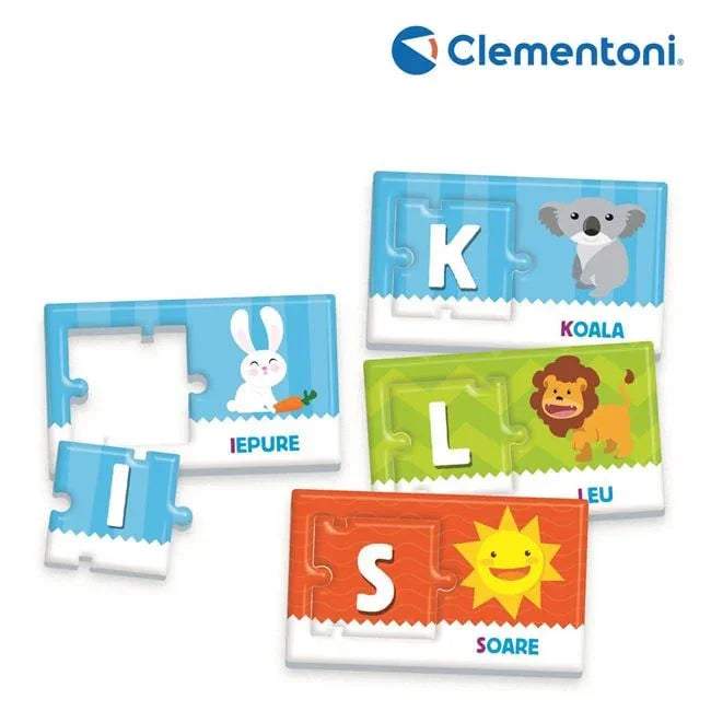 Joc Educativ Agerino Alfabetul - Clementoni - PuzzleJoy