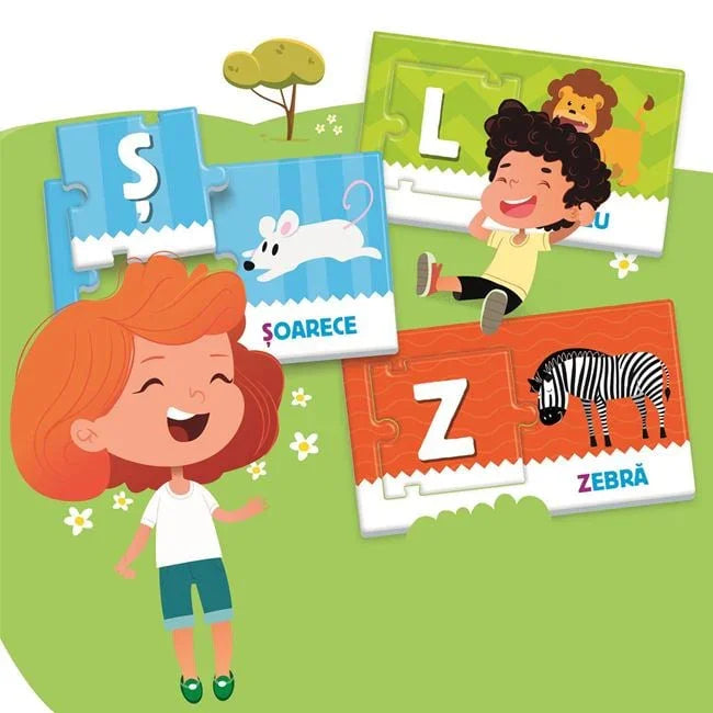 Joc Educativ Agerino Alfabetul - Clementoni - PuzzleJoy