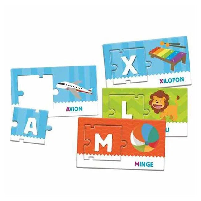 Joc Educativ Agerino Alfabetul - Clementoni - PuzzleJoy
