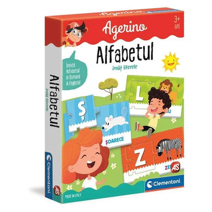 Joc Educativ Agerino Alfabetul - Clementoni - PuzzleJoy