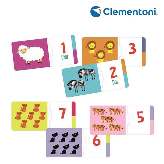 Joc Educativ ”Numerele” - Clementoni - PuzzleJoy
