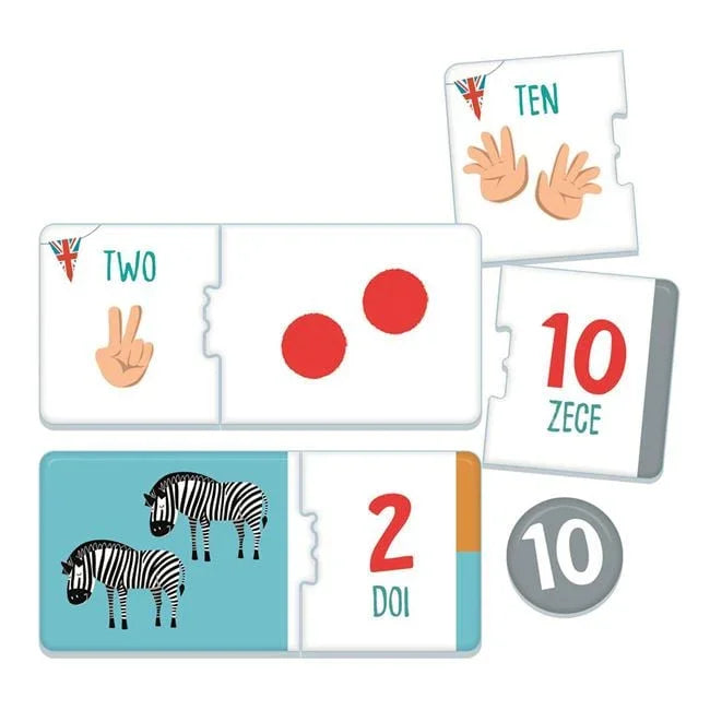 Joc Educativ ”Numerele” - Clementoni - PuzzleJoy