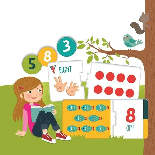 Joc Educativ ”Numerele” - Clementoni - PuzzleJoy