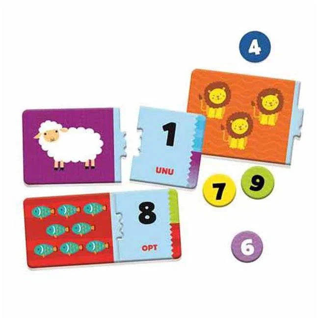 Joc Educativ ”Numerele” - Clementoni - PuzzleJoy