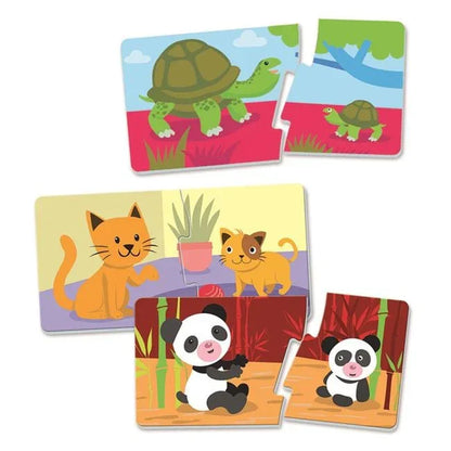 Joc Educativ Agerino "Mamici si Pici" - Clementoni - PuzzleJoy