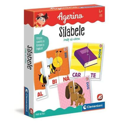 Joc Educativ Agerino Silabe - Clementoni - PuzzleJoy