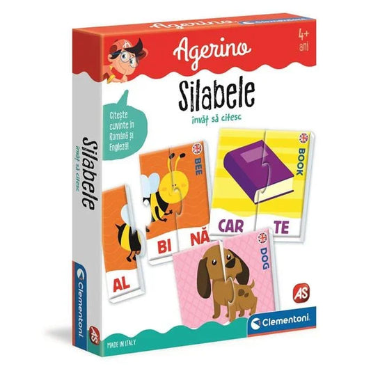 Joc Educativ Agerino Silabe - Clementoni - PuzzleJoy
